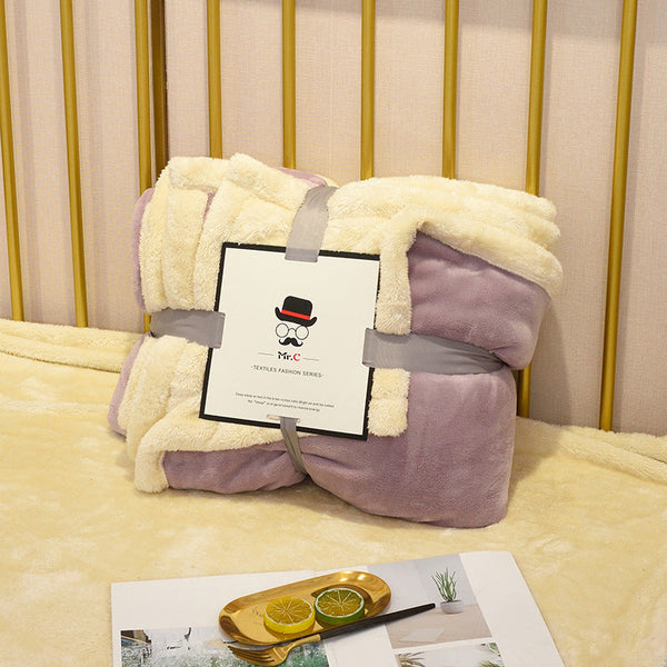 Spring Autumn Flannel Blanket